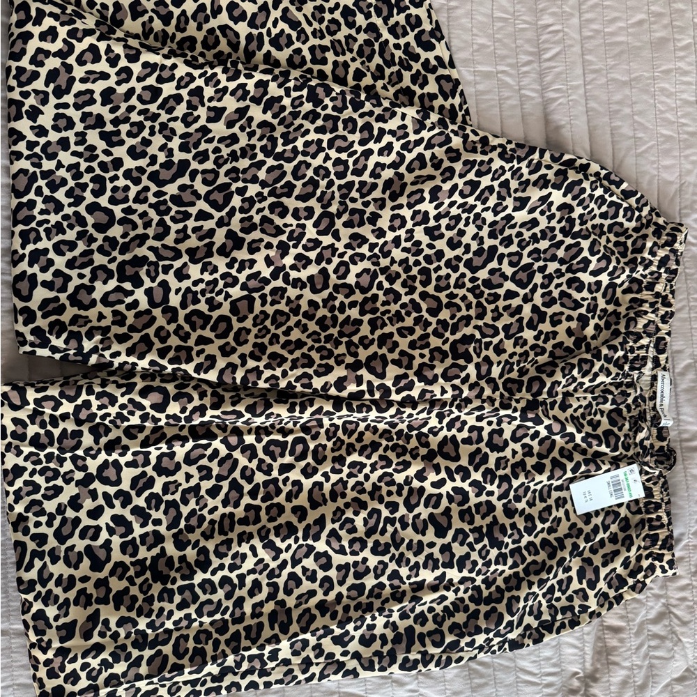 Abercrombie Leopard Print Pants